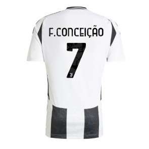 Juventus Francisco Conceicao #7 Domácí Dres 2024-25 Krátký Rukáv